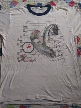 Vintage Original 1982 Pink Floyd The Wall Gerald Scarfe Art XL T-shirt